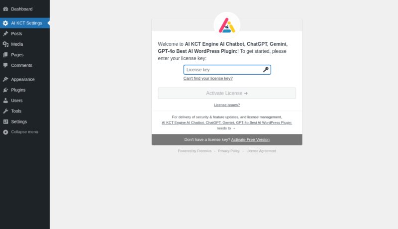 Plugin AIKCT Engine Chatbot – Plugin AI WP tạo sinh nội dung miễn phí tốt nhất hiện nay