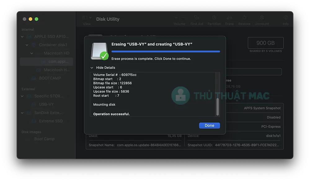 Cách format USB hoặc ổ cứng trên macOS 6