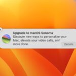 Cách dừng thông báo “Upgrade to macOS Sonoma”