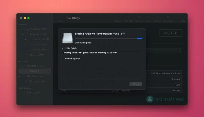 Cách format USB hoặc ổ cứng trên macOS format USB hoặc ổ cứng trên macOS