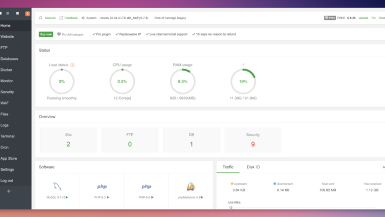 Hướng Dẫn Cài Đặt aaPanel Trên VPS Linux