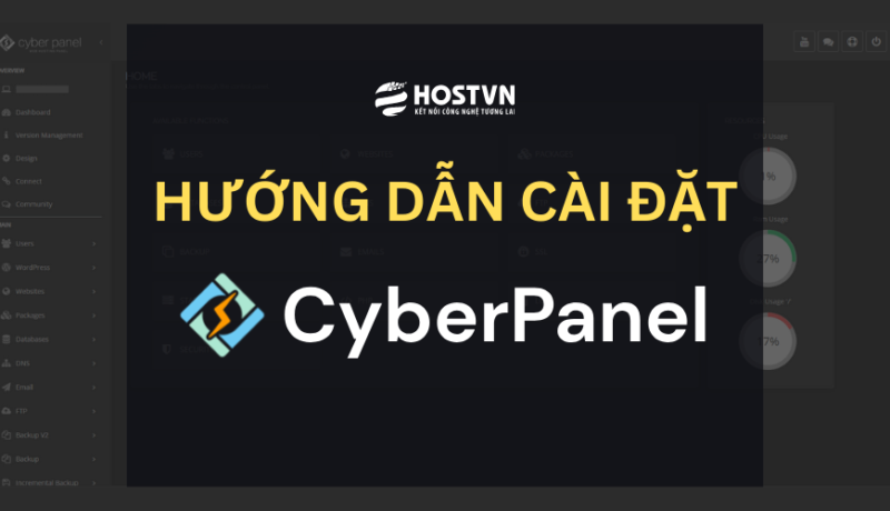 Hướng dẫn cài đặt CyberPanel trên VPS Ubuntu 20.04 Hướng dẫn cài đặt CyberPanel trên VPS Ubuntu 20.04
