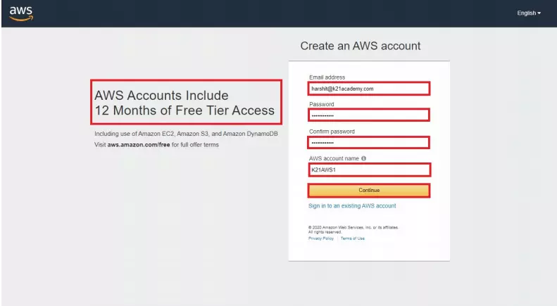 Hướng dẫn đăng ký VPS Amazon free 1 năm 16 đăng ký vps amazon free