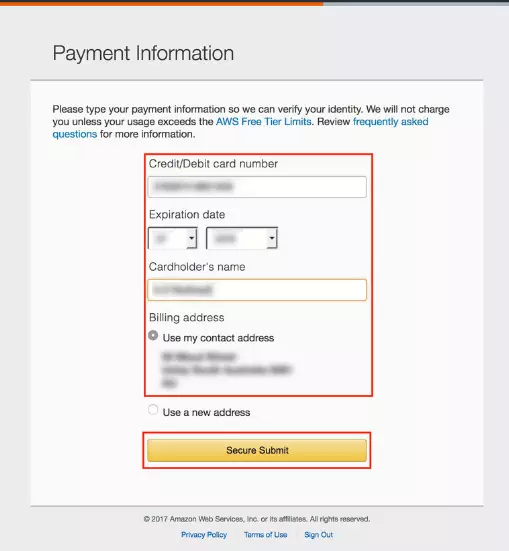 Hướng dẫn đăng ký VPS Amazon free 1 năm 18 hướng dẫn đăng ký vps amazon