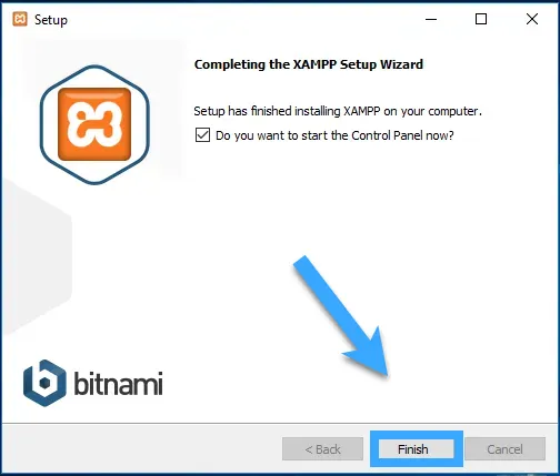 Hướng dẫn cài đặt WordPress trên localhost chi tiết nhất 26 Hoàn tất cài đặt XAMPP