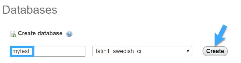 Hướng dẫn cài đặt WordPress trên localhost chi tiết nhất 30 Tạo cơ sở dữ liệu