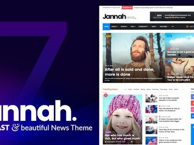 Jannah 7.5.1 – Newspaper Magazine News BuddyPress WordPress Theme