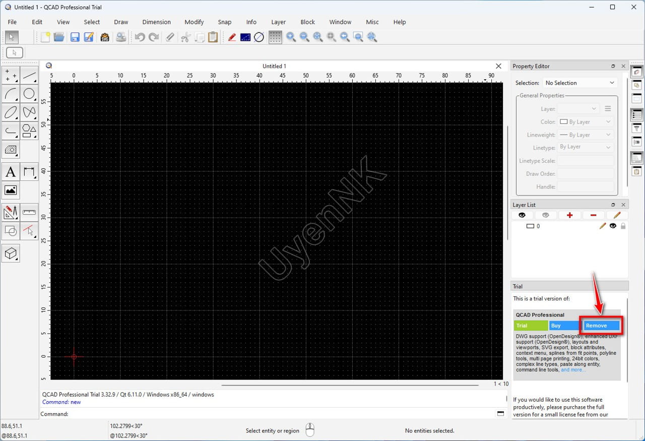 QCAD – Phần Mềm Thiết Kế CAD 2D Thay Thế AutoCAD