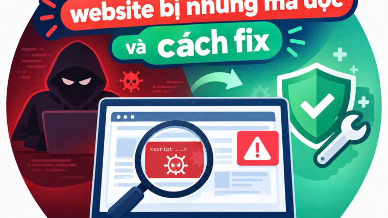 Cách nhận biết website bị nhúng mã độc và cách fix